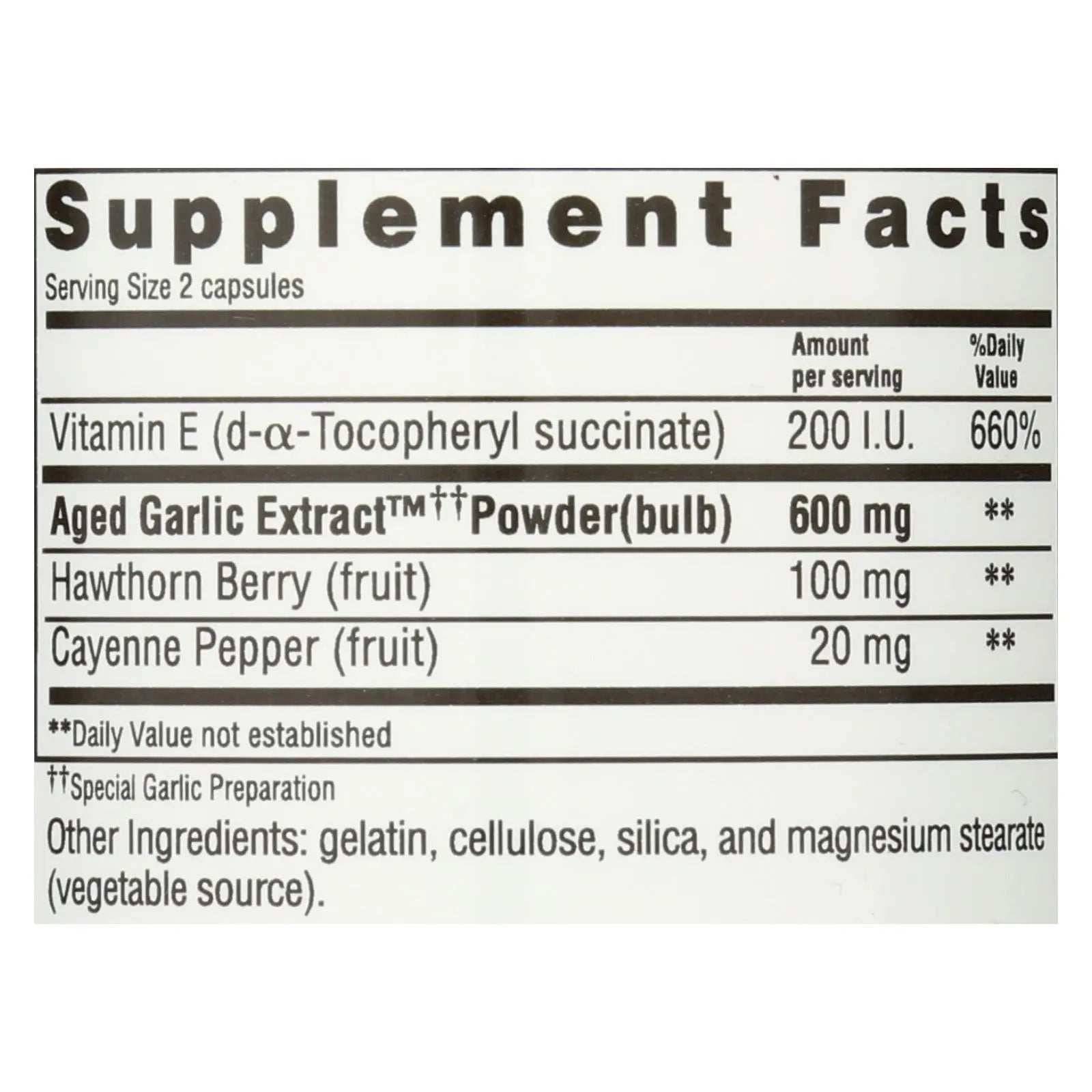 Kyolic - Aged Garlic Extract Healthy Heart Formula 106 - 100 Capsules Kyolic