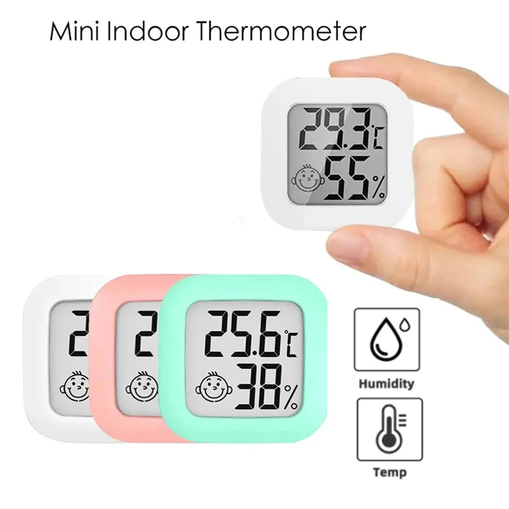 LCD Electronic Digital Temperature Humidity Meter Thermometer Hygrometer Indoor Outdoor Weather Station Clock HTC-1 HTC-2 GreatEagleInc