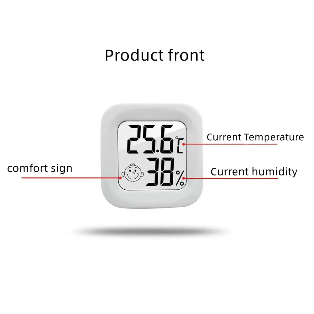 LCD Electronic Digital Temperature Humidity Meter Thermometer Hygrometer Indoor Outdoor Weather Station Clock HTC-1 HTC-2 GreatEagleInc