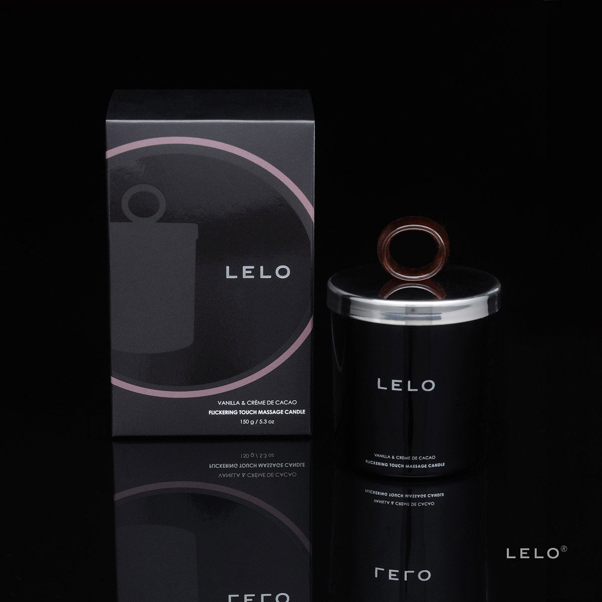 LELO Flickering Touch Massage Candle - Vanilla & Crme de Cacao LELO