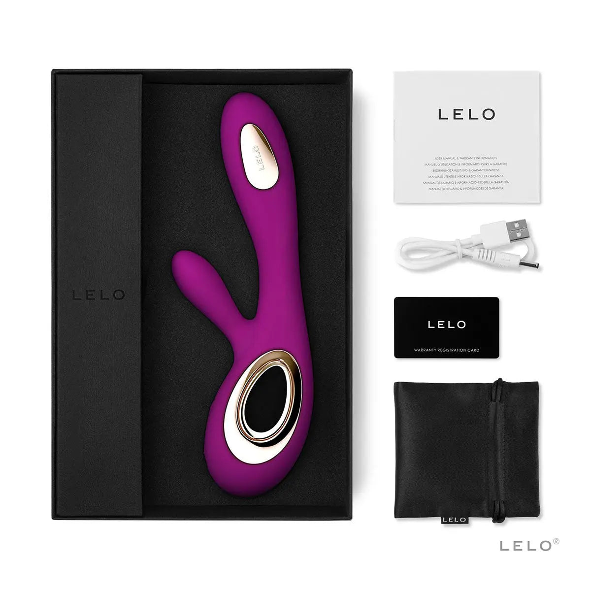 LELO Soraya Wave - Deep Rose LELO
