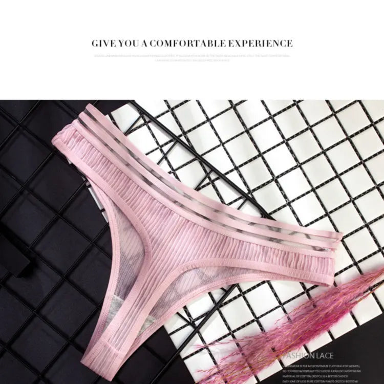 La Belle Fantastique Ava Sexy Ice Silk See-Through G-String La Belle Fantastique