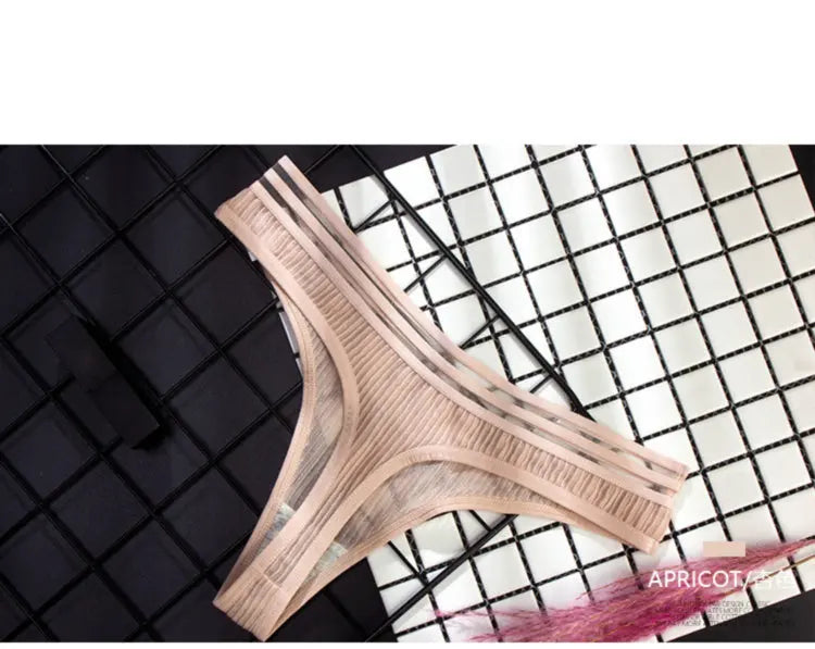 La Belle Fantastique Ava Sexy Ice Silk See-Through G-String La Belle Fantastique