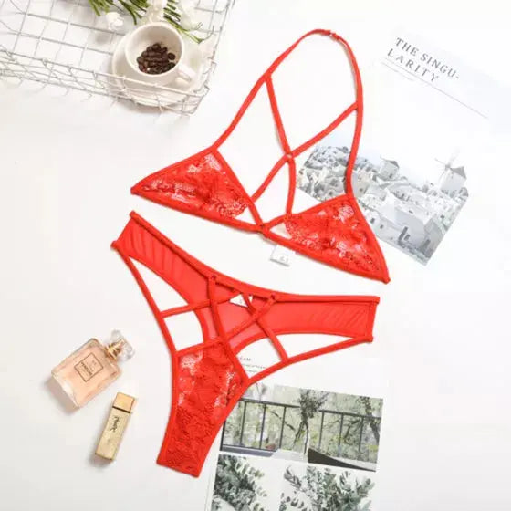 La Belle Fantastique Chloe Halter Neck Lingerie La Belle Fantastique