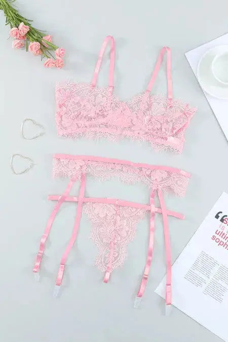 La Belle Fantastique Gianna Sexy Lingerie (3 Piece Set) La Belle Fantastique