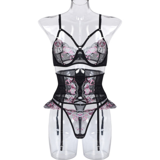 La Belle Fantastique Lace lingerie (3 Piece Set) La Belle Fantastique