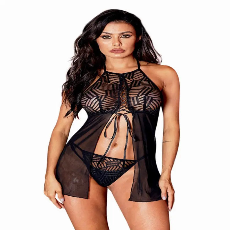 La Belle Fantastique No Limits Mesh Babydoll La Belle Fantastique