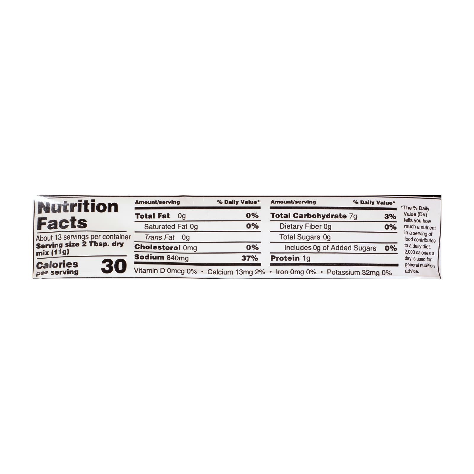 La Fish Fry Cajun Gumbo - Mix - Case Of 24 - 5 Oz. Louisiana Fish Fry