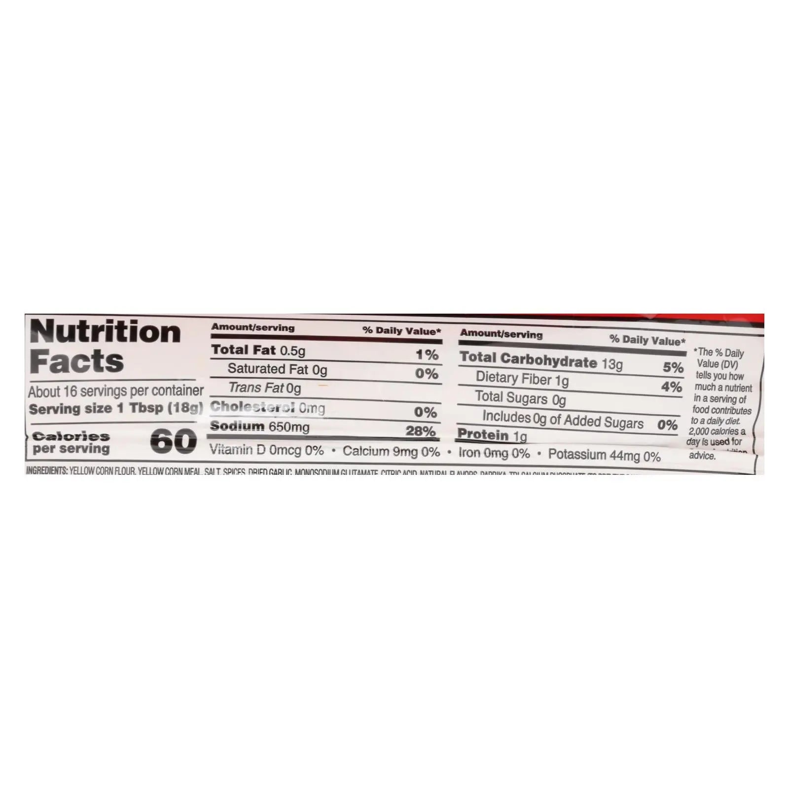La Fish Fry Fish Fry - Cajun - Case Of 12 - 10 Oz Louisiana Fish Fry