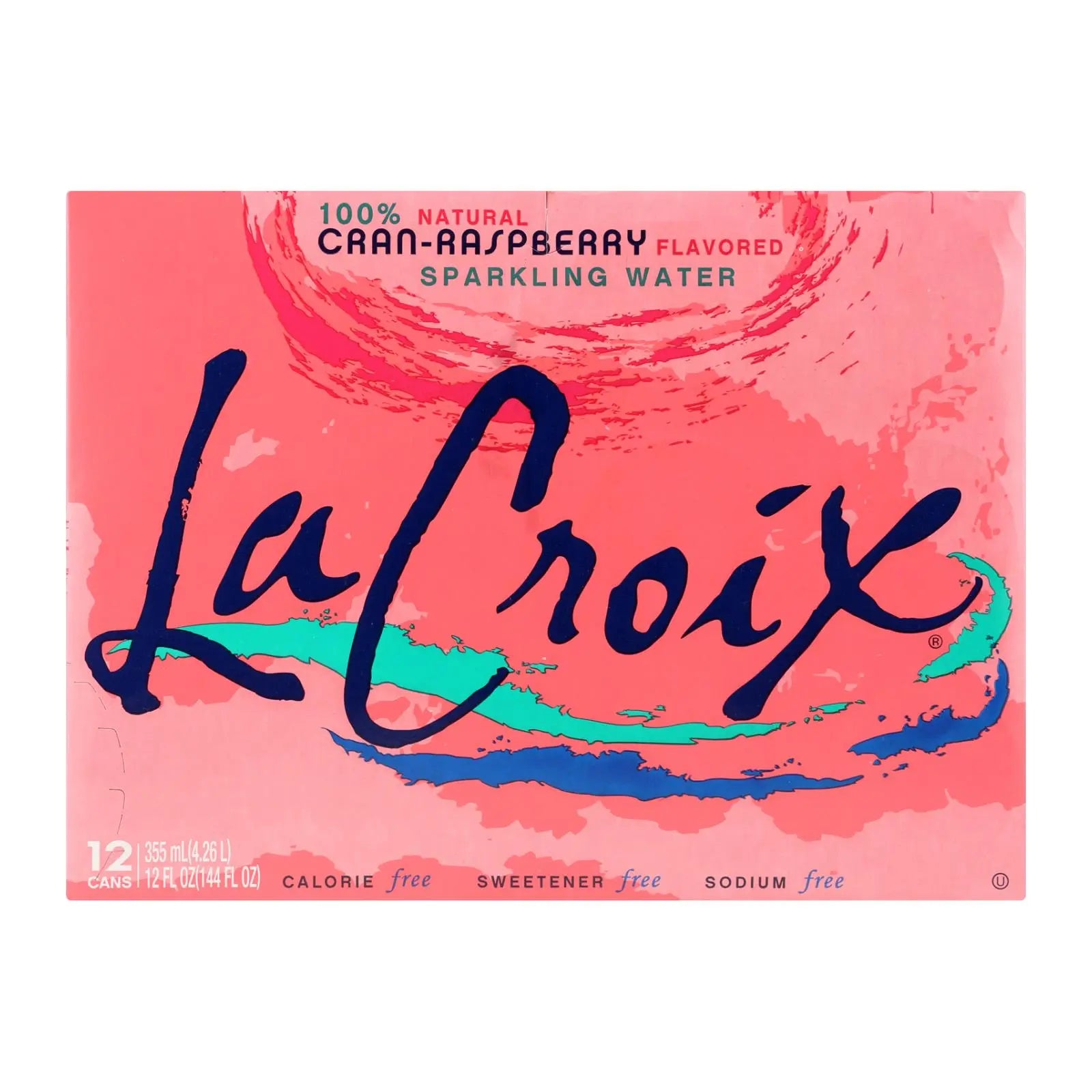 Lacroix Natural Sparkling Water - Cran-raspberry - Case Of 2 - 12 Fl Oz. Lacroix