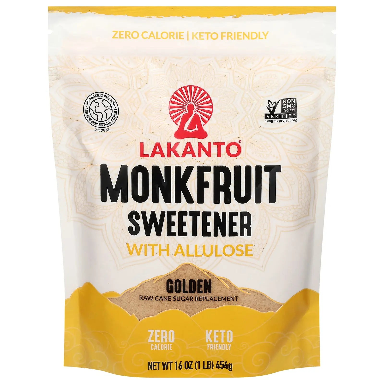 Lakanto - Sweetener Golden - Cs Of 8-16 Oz Lakanto