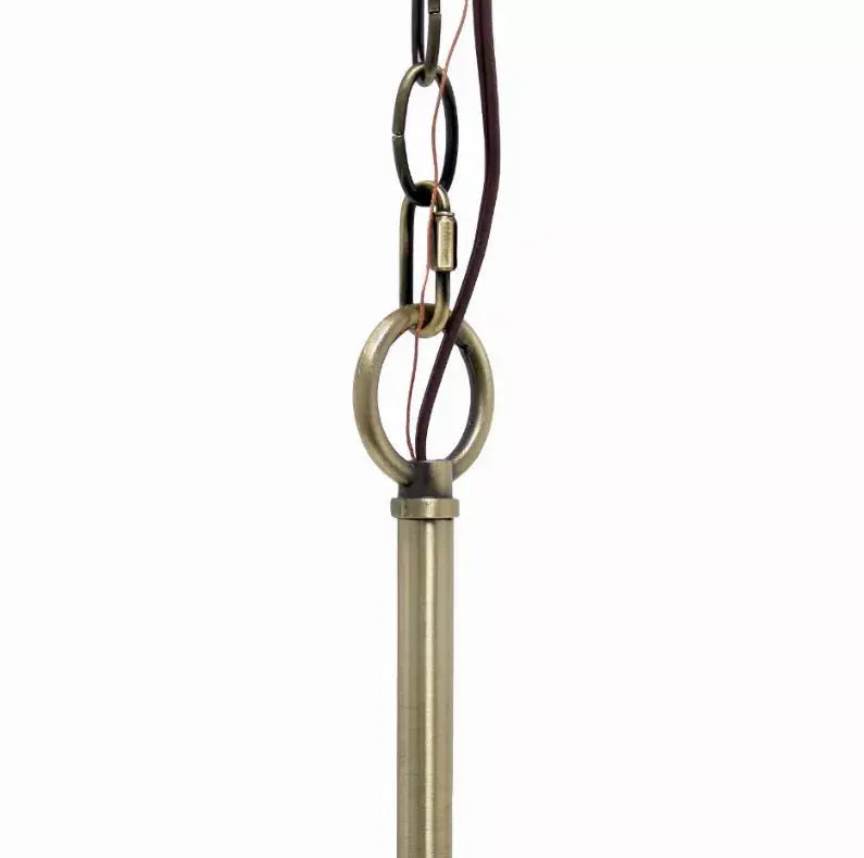 Lalia Home 3-Light 18" Adjustable Industrial Globe Hanging Metal and Clear Glass Ceiling Pendant All The Rages, Inc.