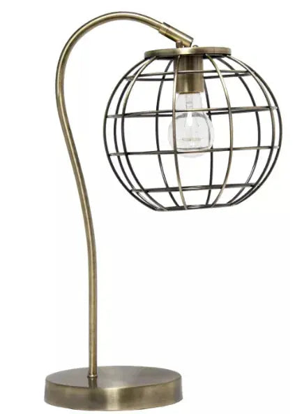 Lalia Home Arched Metal Cage Table Lamp All The Rages, Inc.