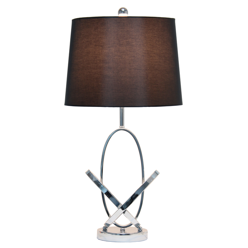 Lalia Home Glossy State-of-the-Art Modern Entwined Table Lamp for Living Room, Bedroom, Study, Office, Entryway, Dining Room All the Rages