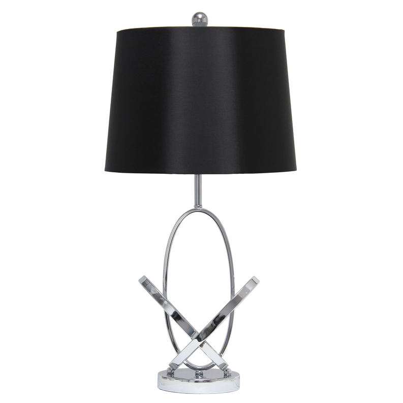 Lalia Home Glossy State-of-the-Art Modern Entwined Table Lamp for Living Room, Bedroom, Study, Office, Entryway, Dining Room All the Rages