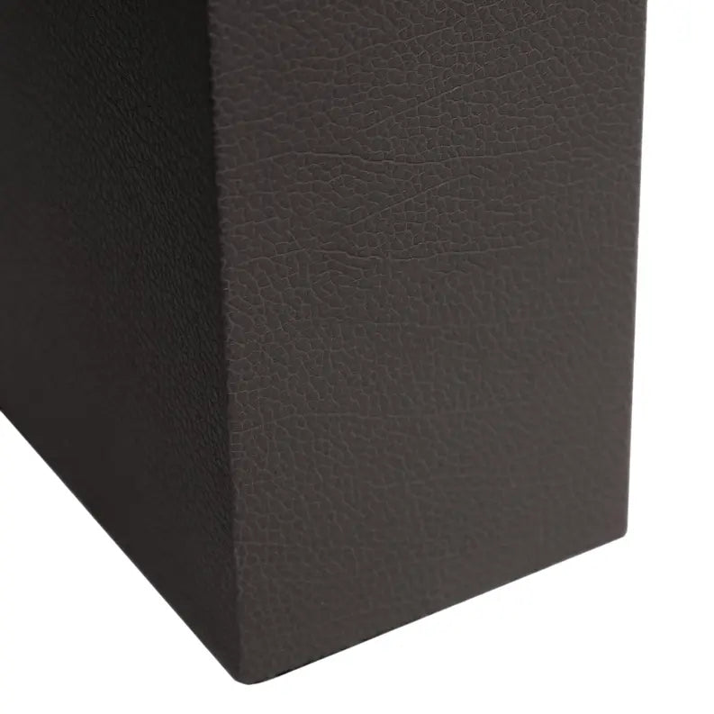 Lalia Home Lexington Leather Base Modern Home Decor Bedside Table Lamp All The Rages, Inc.