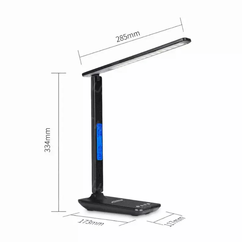 Lamp Plus 3 in 1 Lamp With Phone Charger, Clock And Thermostat Vista Shops