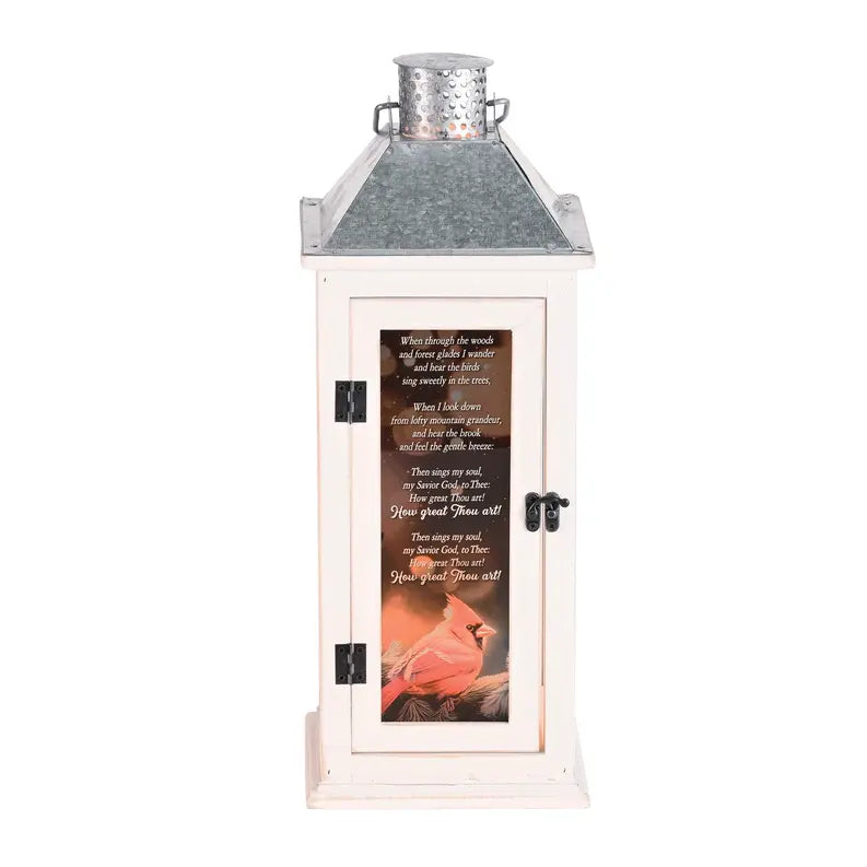 Lantern How Great Thou Art Cardinal 17H Dicksons Inc