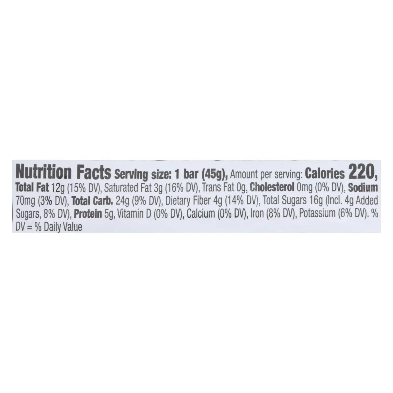 Larabar - Peanut Butter Chocolate Chip - Case Of 16 - 1.6 Oz Larabar