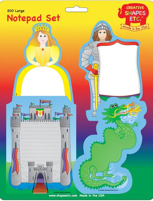 Large Notepad Set Creative Shapes