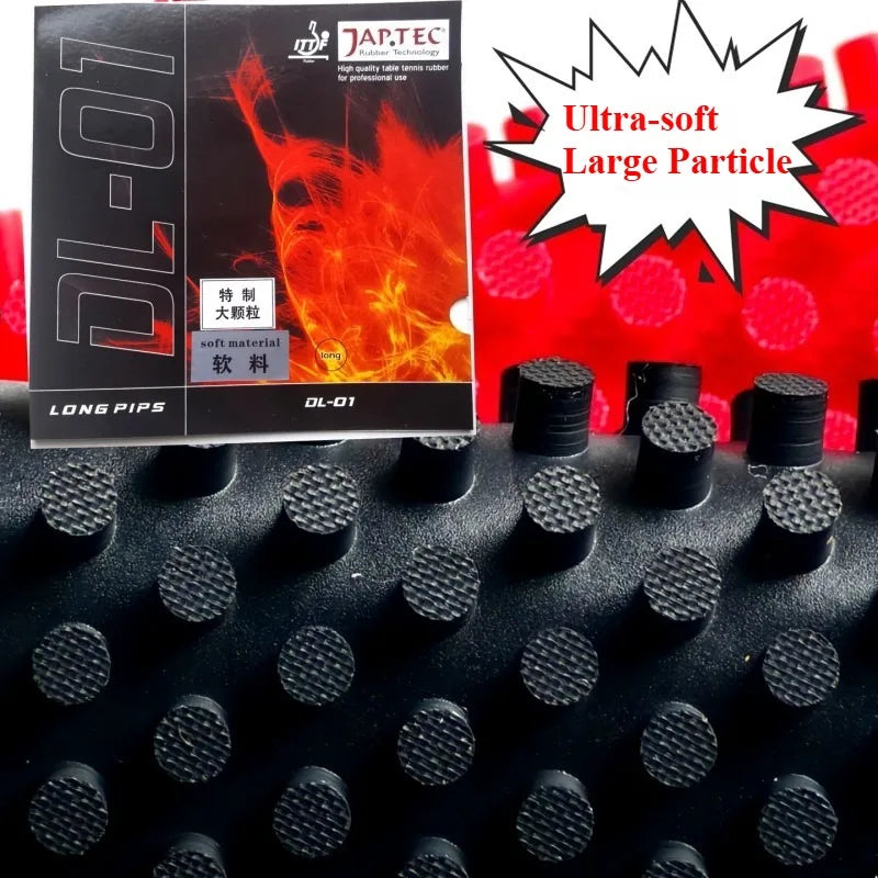 Large Particle Ultra-soft Table Tennis Rubber Long Pips OX Single Rubber Japanese High-tech Weird Defensive Ping Pong Rubbers GreatEagleInc
