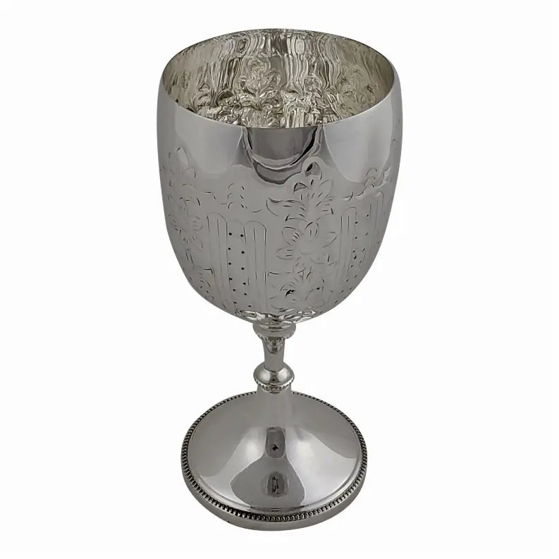 Large Sussex Chalice Cup Silver Plate Corbell Silver