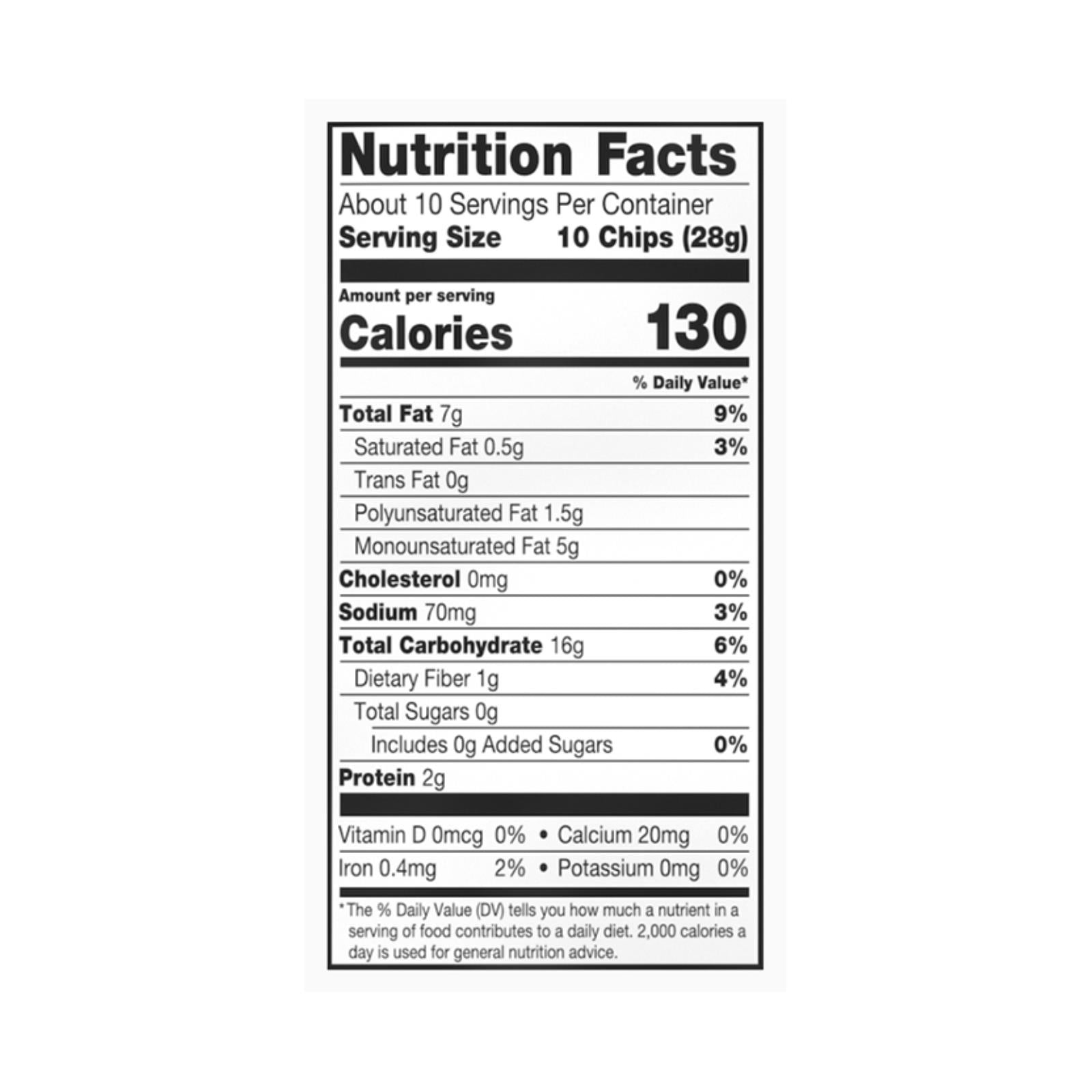 Late July Snacks - Tort Chip Blue Sea Salt - Case Of 9-10.1 Oz Late July Snacks