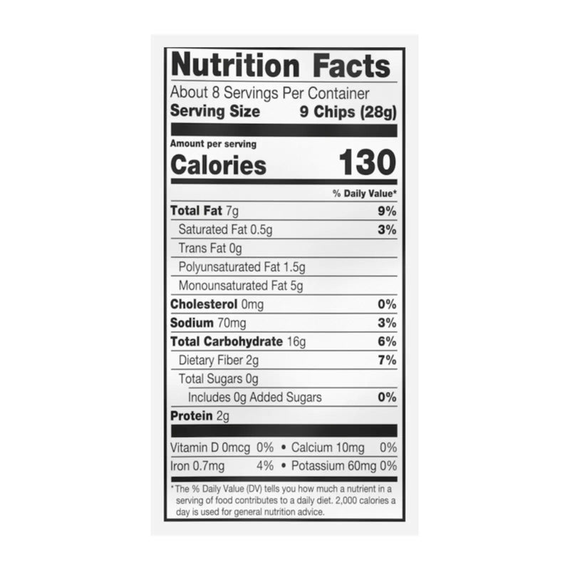 Late July Snacks - Tort Chip Veg Sweet Potato - Case Of 12-7.5 Oz Late July Snacks