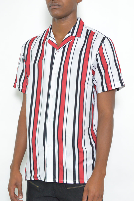 Latitude Striped Button Up WEIV