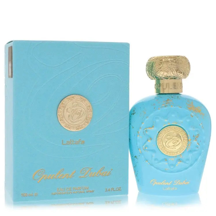 Lattafa  Lattafa Opulent Dubai by Lattafa Eau De Parfum Spray (Unisex) 3.4 oz for Women for Fragrances for Women - GreatEagleInc
