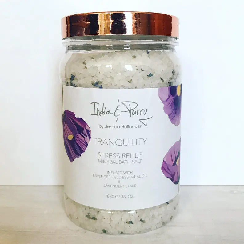 Lavender Bath Salts India & Purry