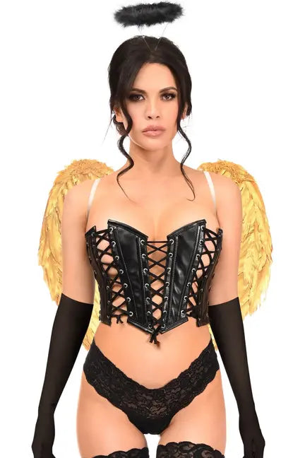 Lavish 4 PC Golden Angel Corset Costume Daisy Corsets