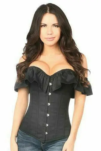 Lavish Cotton Off-The-Shoulder Corset Daisy Corsets