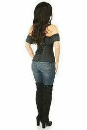 Lavish Cotton Off-The-Shoulder Corset Daisy Corsets