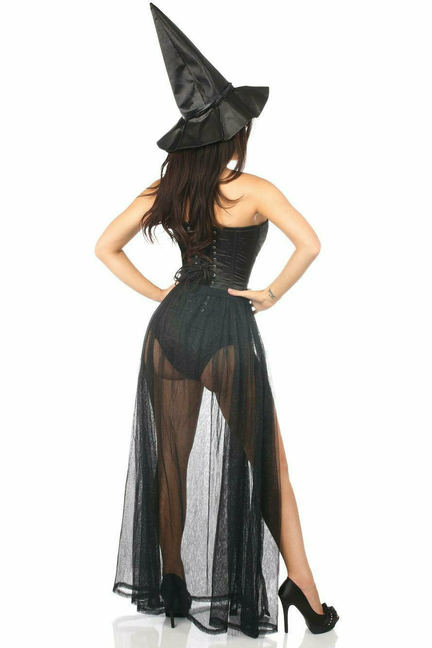 Lavish Evil Witch Corset Costume Daisy Corsets