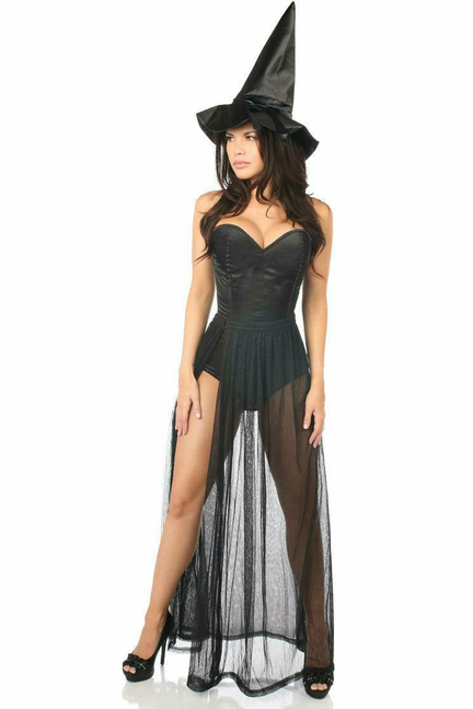 Lavish Evil Witch Corset Costume Daisy Corsets