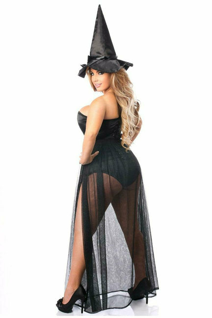 Lavish Evil Witch Corset Costume Daisy Corsets