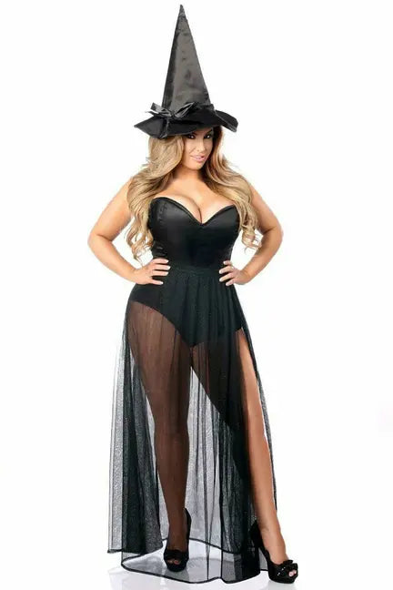 Lavish Evil Witch Corset Costume Daisy Corsets