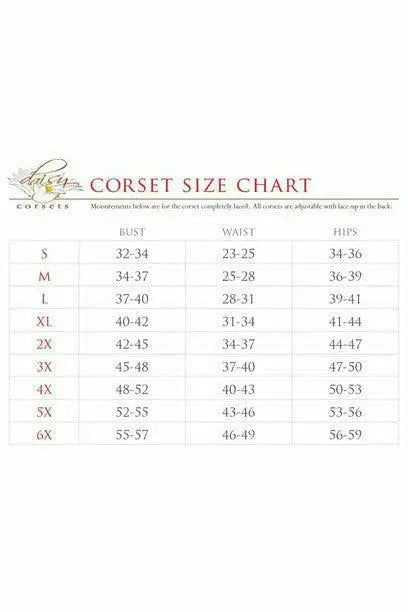 Lavish Faux Leather Underwire Cincher Corset Daisy Corsets
