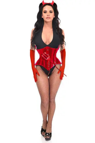 Lavish Festival Devil Corset Costume Daisy Corsets