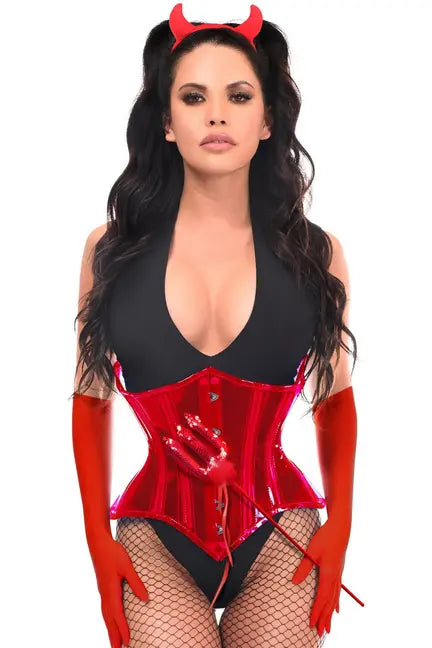 Lavish Festival Devil Corset Costume Daisy Corsets
