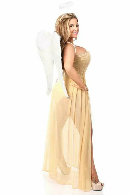 Lavish Golden Angel Corset Costume Daisy Corsets