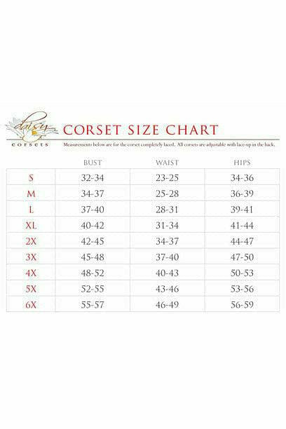 Lavish Lace-Up Corset Belt Cincher Daisy Corsets