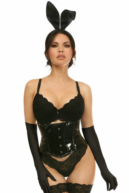 Lavish PVC Bunny Corset Costume Daisy Corsets