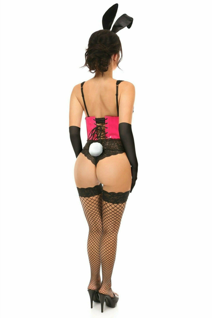 Lavish PVC Bunny Corset Costume Daisy Corsets