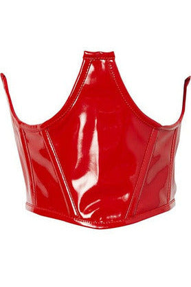 Lavish Patent Open Cup Underwire Waist Cincher Daisy Corsets