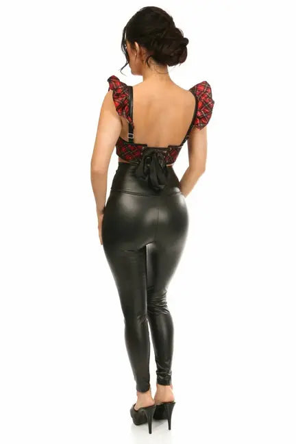 Lavish Underwire Bustier Top with Removable Ruffle Sleeves Daisy Corsets