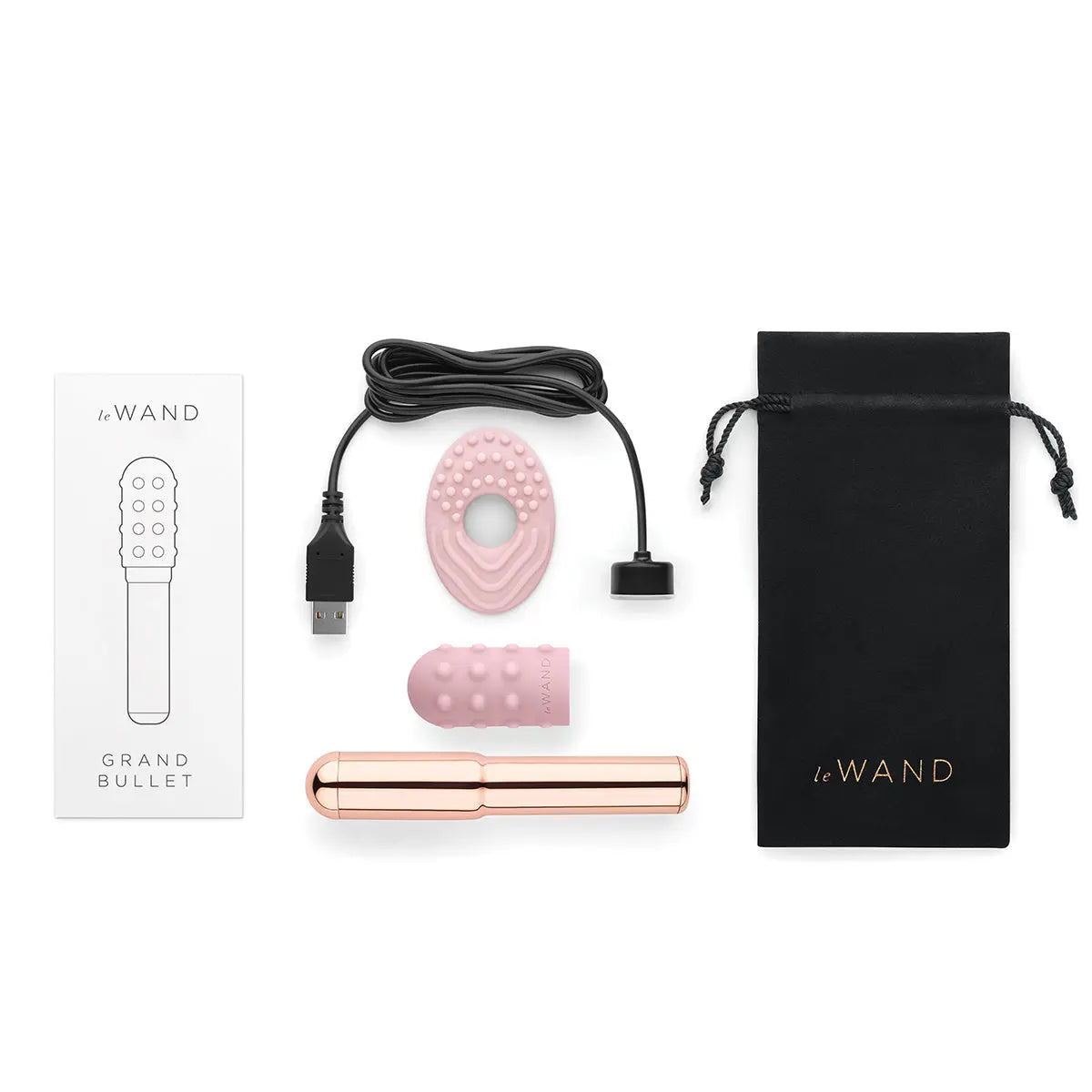 Le Wand Chrome Grand Bullet - Rose Gold Le Wand