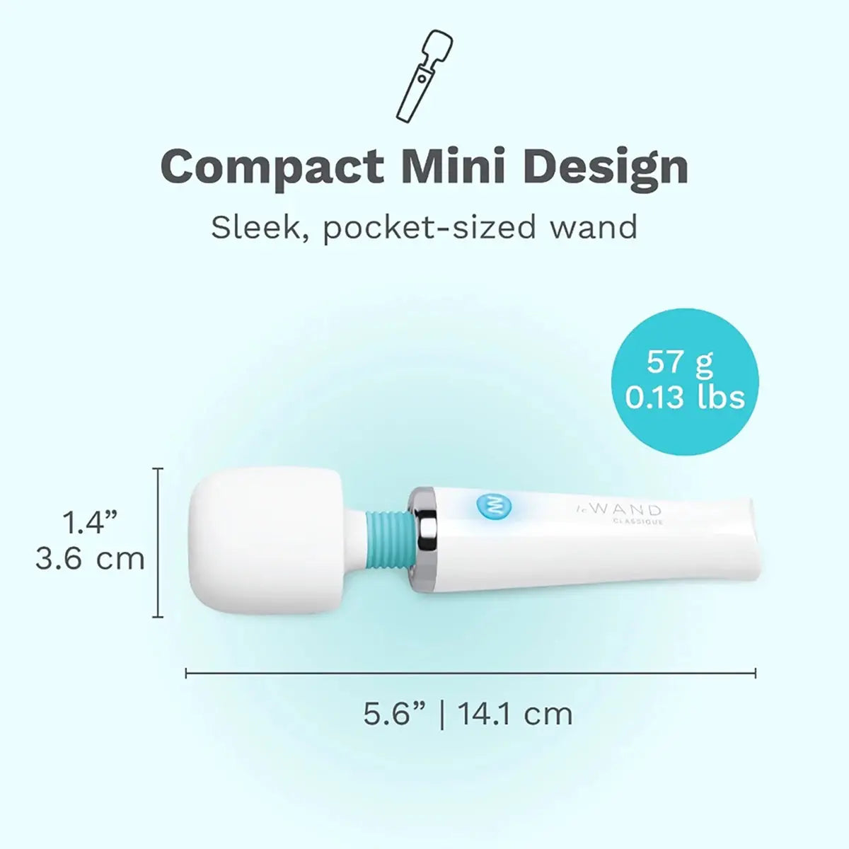 Le Wand Classique Mini Wand Massager Le Wand