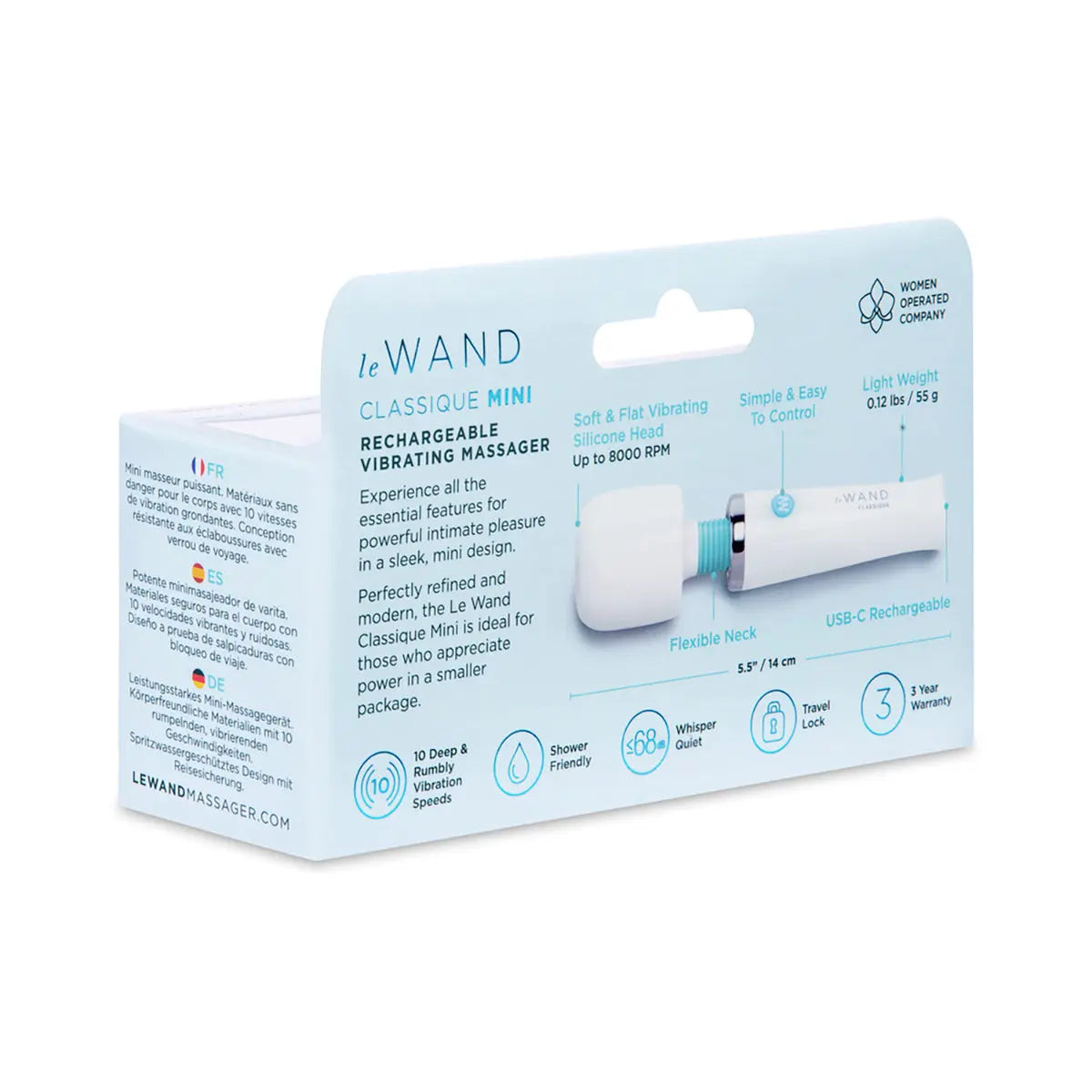 Le Wand Classique Mini Wand Massager Le Wand